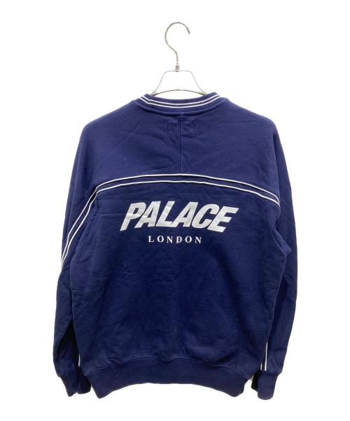 PALACE（パレス）PALACE (パレス) MICHEL DOUBLEE CREW ネイビー サイズ:Mの古着・服飾アイテム