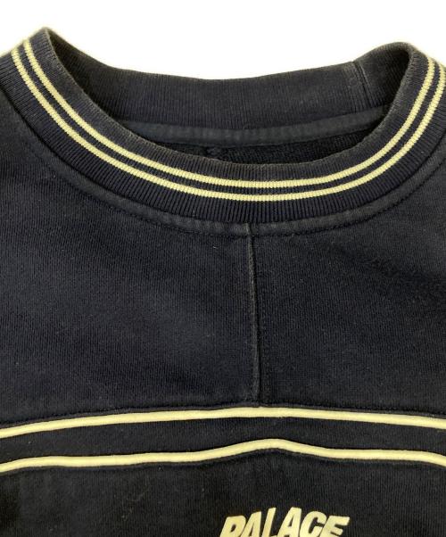 PALACE（パレス）PALACE (パレス) MICHEL DOUBLEE CREW ネイビー サイズ:Mの古着・服飾アイテム