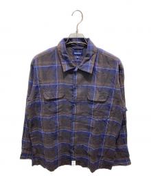 DESCENDANT（ディセンダント）の古着「MILPITAS CHECK LS SHIRT」｜ネイビー