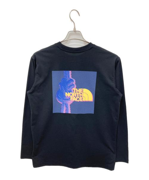 THE NORTH FACE（ザ ノース フェイス）THE NORTH FACE (ザ ノース フェイス) クルーネックカットソー ブラック サイズ:Lの古着・服飾アイテム