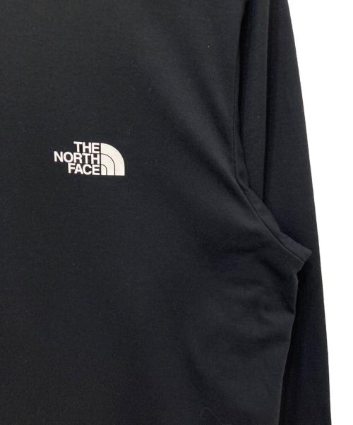 THE NORTH FACE（ザ ノース フェイス）THE NORTH FACE (ザ ノース フェイス) クルーネックカットソー ブラック サイズ:Lの古着・服飾アイテム