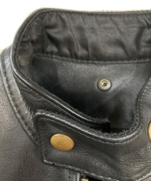 VANSON（バンソン）VANSON (バンソン) ライナー付シングルライダースジャケット ブラック サイズ:34の古着・服飾アイテム