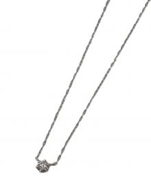 4℃（ヨンドシー）の古着「ホワイトゴールドネックレス」