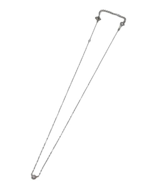 4℃（ヨンドシー）4℃ (ヨンドシー) ホワイトゴールドネックレスの古着・服飾アイテム