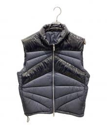 ARMANI EXCHANGE（アルマーニ エクスチェンジ）の古着「切替ダックダウンベスト」｜ブラック