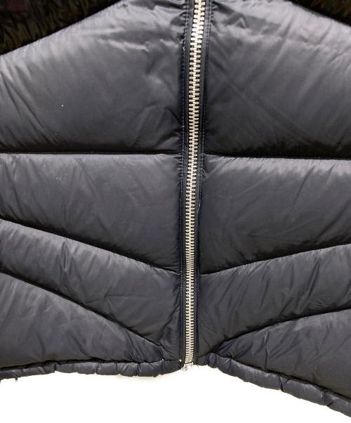 ARMANI EXCHANGE（アルマーニ エクスチェンジ）ARMANI EXCHANGE (アルマーニ エクスチェンジ) 切替ダックダウンベスト ブラック サイズ:Ｌの古着・服飾アイテム