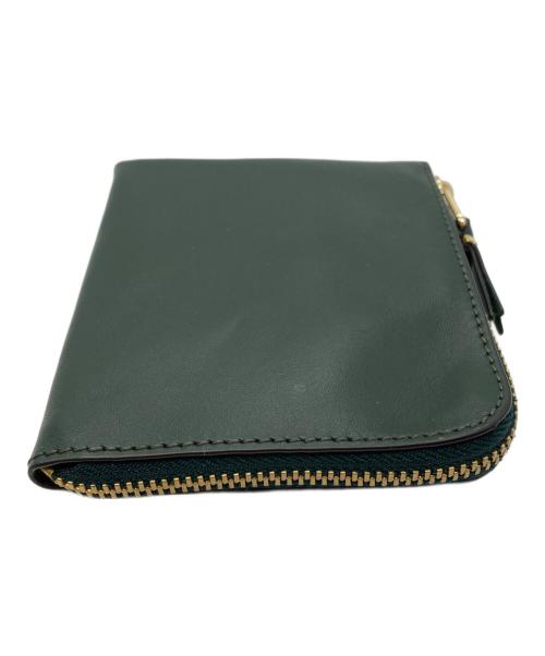 COMME des GARCONS（コムデギャルソン）COMME des GARCONS (コムデギャルソン) L字ファスナーウォレット ボトルグリーンの古着・服飾アイテム