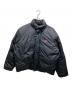 POLO SPORT（ポロスポーツ）の古着「ジップアップロゴ刺繍ダウンジャケット」｜ブラック