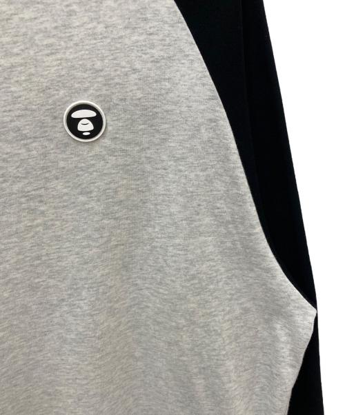 Aape BY A BATHING APE（エーエイプ バイ アベイシングエイプ）AAPE BY A BATHING APE (エーエイプ バイ アベイシングエイプ) ロングスリーブカットソー グレー サイズ:XXLの古着・服飾アイテム