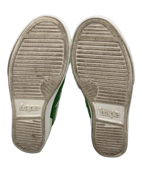 BAPE BY A BATHING APE（ベイプバイアベイシングエイプ）BAPE BY A BATHING APE (ベイプバイアベイシングエイプ) MAD STAローカットスニーカー グリーン サイズ:27.5の古着・服飾アイテム