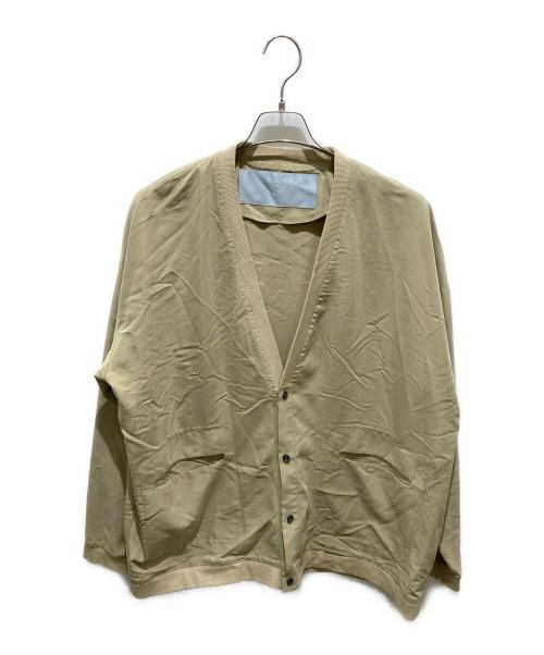 Dulcamara（ドゥルカマラ）Dulcamara (ドゥルカマラ) ライトシャツカーディガン カーキ サイズ:1の古着・服飾アイテム