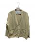 Dulcamara（ドゥルカマラ）の古着「ライトシャツカーディガン」｜カーキ