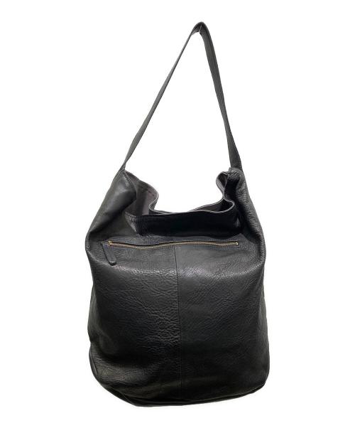 CLEDRAN（クレドラン）CLEDRAN (クレドラン) GALE LEATHER HALF SH ブラックの古着・服飾アイテム