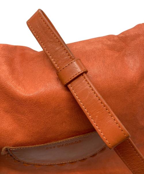 SEE BY CHLOE（シーバイクロエ）SEE BY CHLOE (シーバイクロエ) ショルダーバッグ オレンジの古着・服飾アイテム