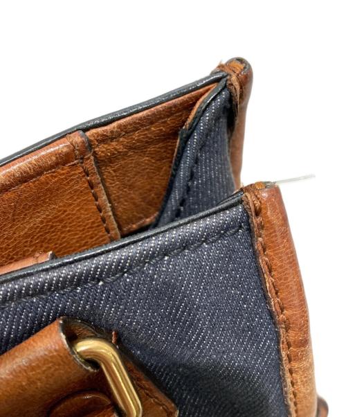 Chloe（クロエ）Chloe (クロエ) ハーレーデニムトートバック ネイビーの古着・服飾アイテム