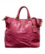 PRADAプラダ）の古着「2WAYショルダーバッグ」｜ピンク