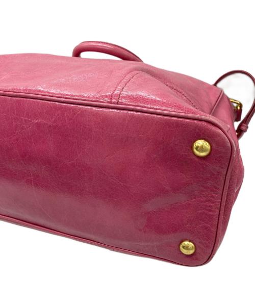 PRADA（プラダ）PRADA (プラダ) 2WAYショルダーバッグ ピンクの古着・服飾アイテム