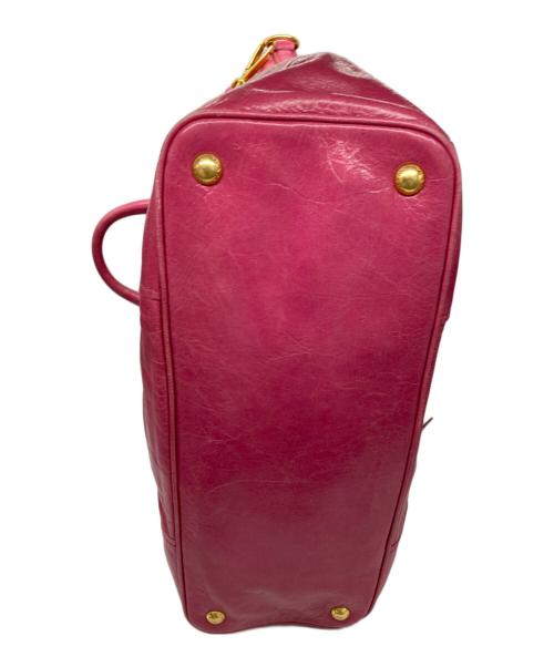 PRADA（プラダ）PRADA (プラダ) 2WAYショルダーバッグ ピンクの古着・服飾アイテム