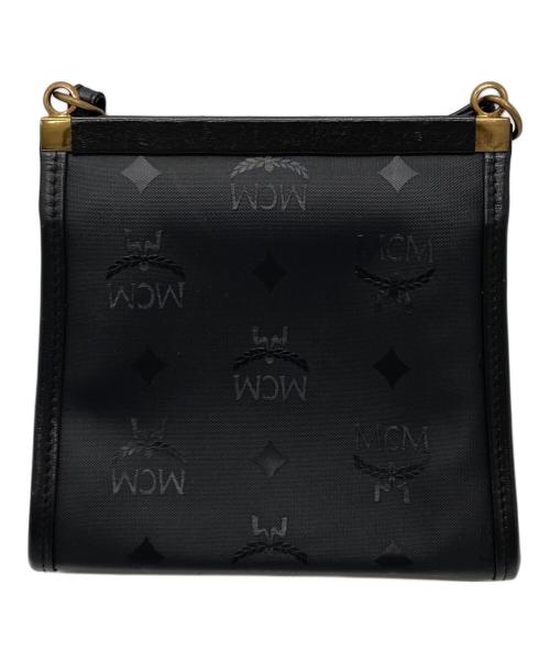 MCM（エムシーエム）MCM (エムシーエム) ミニショルダーバッグ ブラックの古着・服飾アイテム