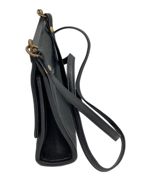 MCM（エムシーエム）MCM (エムシーエム) ミニショルダーバッグ ブラックの古着・服飾アイテム