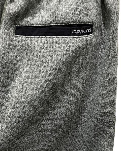 GRAMICCI（グラミチ）GRAMICCI (グラミチ) FREAK'S STORE (フリークスストア) 別注ニットフリースパンツ グレー サイズ:Ｌの古着・服飾アイテム