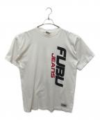 FUBUフブ）の古着「プリントTシャツ」｜ホワイト