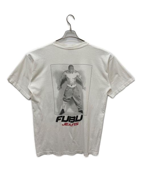FUBU（フブ）FUBU (フブ) プリントTシャツ ホワイト サイズ:XLの古着・服飾アイテム
