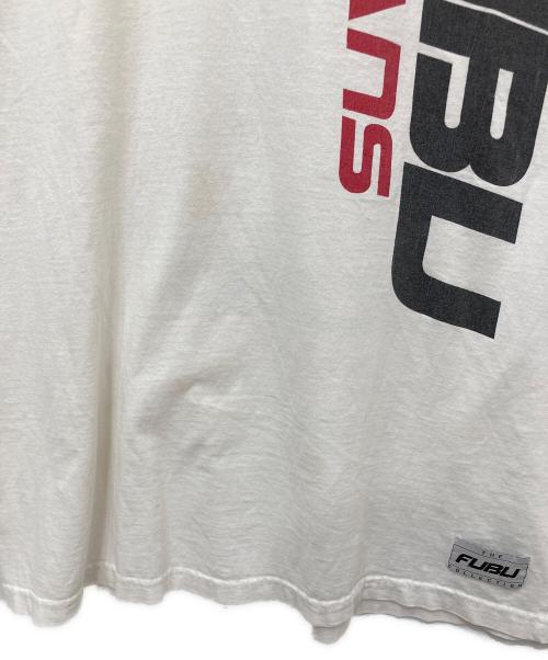 FUBU（フブ）FUBU (フブ) プリントTシャツ ホワイト サイズ:XLの古着・服飾アイテム