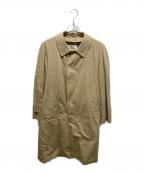 Aquascutumアクアスキュータム）の古着「ライナー付きステンカラーコート」｜ベージュ