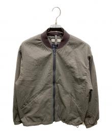 BEAUTY&YOUTH（ビューティーアンドユース）の古着「ジップブルゾン」｜カーキ