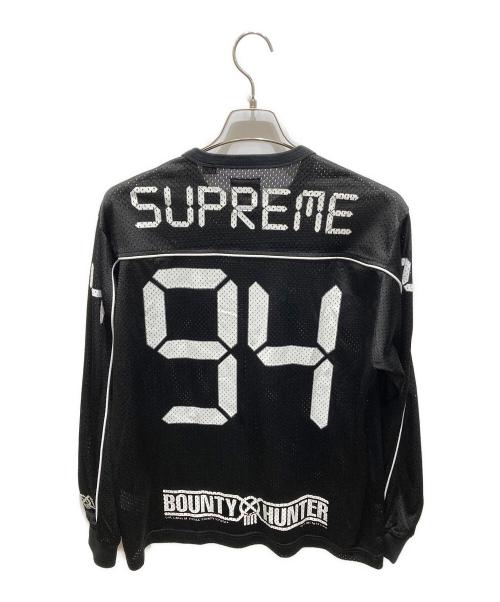 SUPREME（シュプリーム）SUPREME (シュプリーム) BOUNTY HUNTER (バウンティハンター) Mesh Moto Jersey ブラック サイズ:Sの古着・服飾アイテム