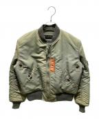 BUZZ RICKSON'Sバズリクソンズ）の古着「MA-1ジャケット」｜カーキ