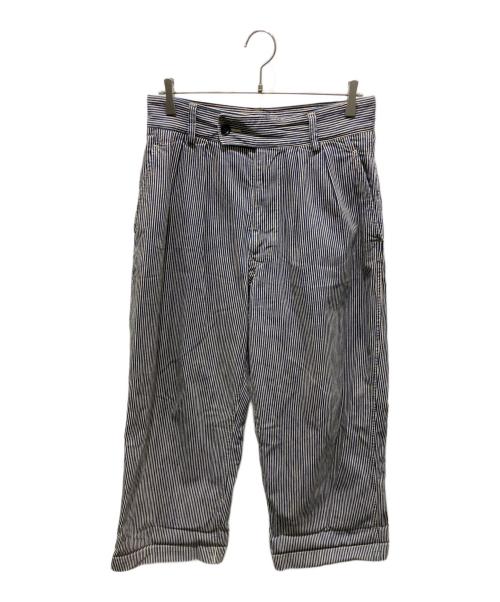 45R（フォーティファイブ・アール）45R (フォーティファイブ・アール) 麦比古デニムのシャルロットバギー(重） ブルー サイズ:記載なしの為実寸参照の古着・服飾アイテム