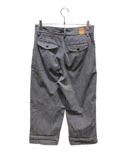 45R（フォーティファイブ・アール）45R (フォーティファイブ・アール) 麦比古デニムのシャルロットバギー(重） ブルー サイズ:記載なしの為実寸参照の古着・服飾アイテム