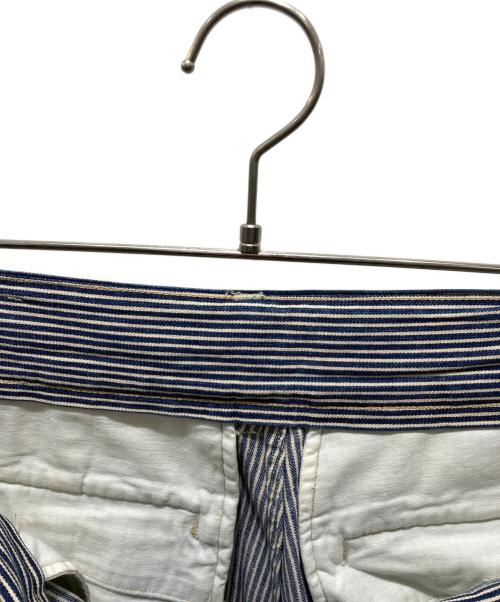 45R（フォーティファイブ・アール）45R (フォーティファイブ・アール) 麦比古デニムのシャルロットバギー(重） ブルー サイズ:記載なしの為実寸参照の古着・服飾アイテム