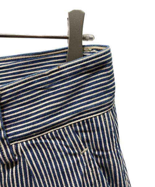 45R（フォーティファイブ・アール）45R (フォーティファイブ・アール) 麦比古デニムのシャルロットバギー(重） ブルー サイズ:記載なしの為実寸参照の古着・服飾アイテム