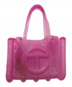 melissa×TELFARメリッサ×テルファー）の古着「SMALL JELLY SHOPPER BAG」｜ピンク