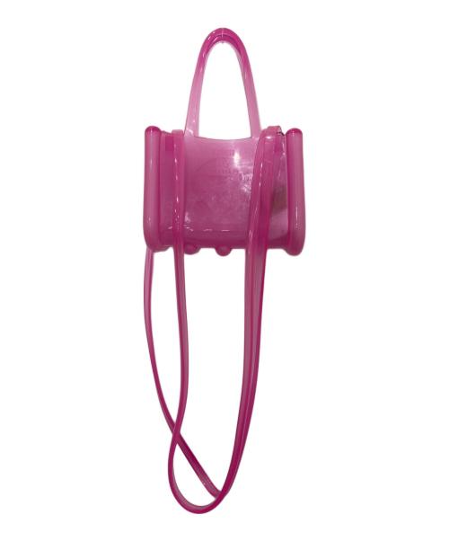 melissa（メリッサ）melissa (メリッサ) Telfar (テルファー) SMALL JELLY SHOPPER BAG ピンクの古着・服飾アイテム