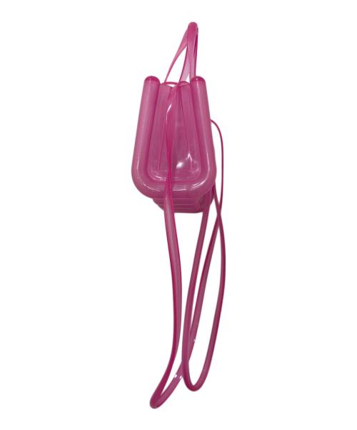 melissa（メリッサ）melissa (メリッサ) Telfar (テルファー) SMALL JELLY SHOPPER BAG ピンクの古着・服飾アイテム