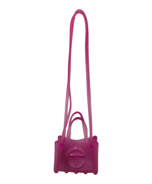 melissa（メリッサ）melissa (メリッサ) Telfar (テルファー) SMALL JELLY SHOPPER BAG ピンクの古着・服飾アイテム