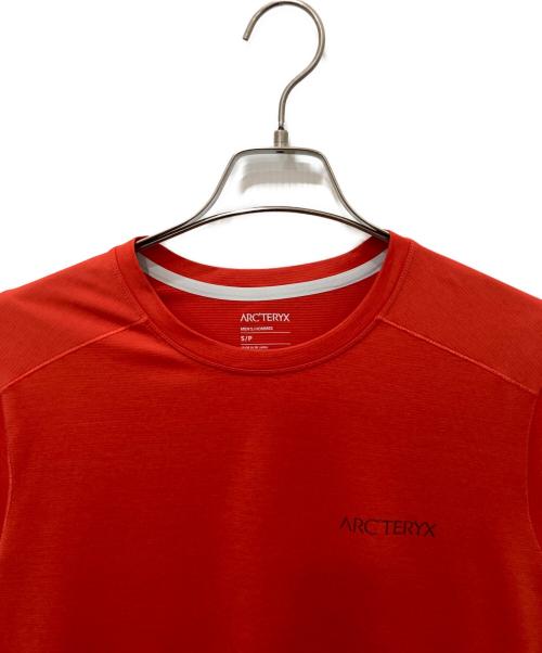 ARC'TERYX（アークテリクス）ARC'TERYX (アークテリクス) Cormac Arcbird Logo SS オレンジ サイズ:Sの古着・服飾アイテム