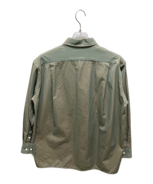 REPLAY（リプレイ）REPLAY (リプレイ) COTTON SILK SHIRT JACKET グリーン サイズ:2の古着・服飾アイテム