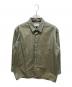 REPLAY（リプレイ）の古着「COTTON SILK SHIRT JACKET」｜グリーン