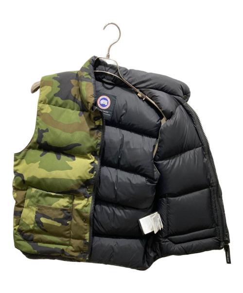 CANADA GOOSE（カナダグース）CANADA GOOSE (カナダグース) WINDSOR VEST グリーン サイズ:Ｍの古着・服飾アイテム