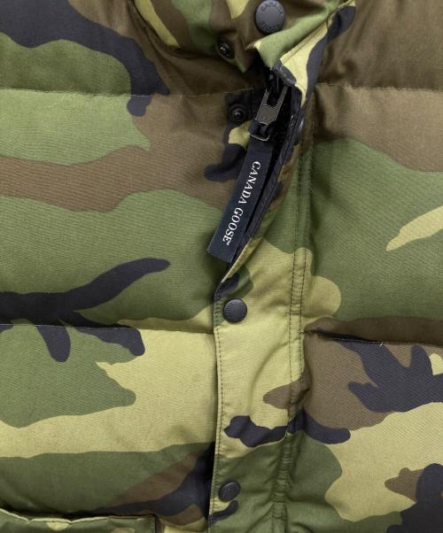 CANADA GOOSE（カナダグース）CANADA GOOSE (カナダグース) WINDSOR VEST グリーン サイズ:Ｍの古着・服飾アイテム