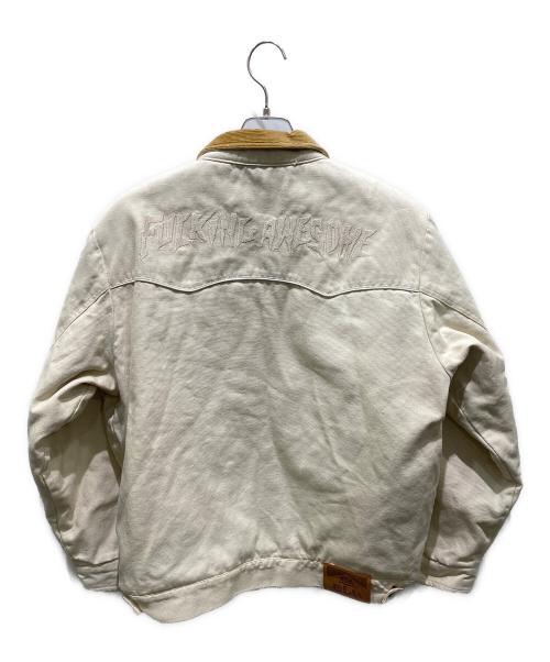 FUCKING AWESOME（ファッキンオーサム）FUCKING AWESOME (ファッキンオーサム) Western Work Jacket ベージュ サイズ:XLの古着・服飾アイテム