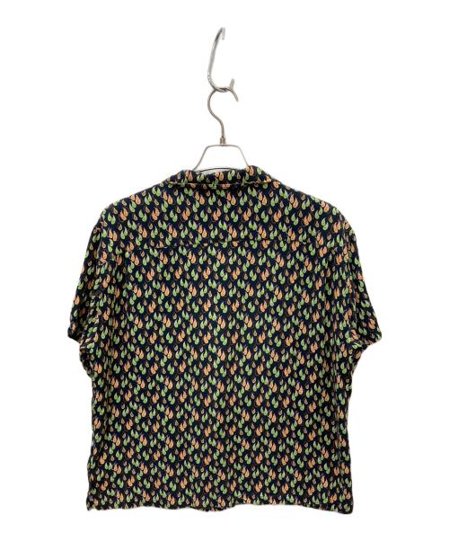 stussy（ステューシー）stussy (ステューシー) Paisley Tears shirt(ペイズリー　ティアーズ　Tシャツ) ネイビー サイズ:Mの古着・服飾アイテム