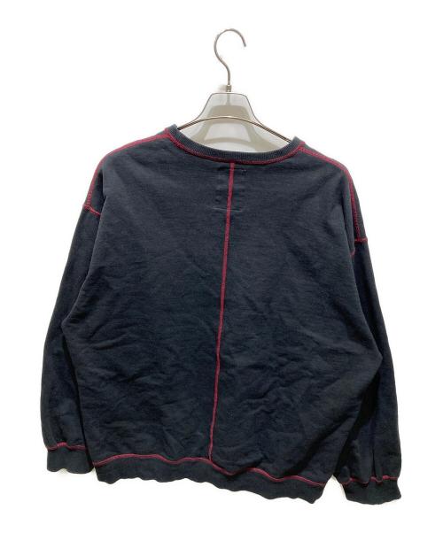 SHAREEF（シャリーフ）SHAREEF (シャリーフ) FACE BIG SWEAT ブラック サイズ:2の古着・服飾アイテム