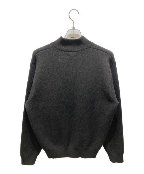 stussy（ステューシー）stussy (ステューシー) Half Zip Mock Neck ブラウン サイズ:Ｍの古着・服飾アイテム