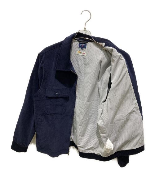 Noah（ノア）Noah (ノア) ジップアップコーデュロワークイジャケット ネイビー サイズ:XLの古着・服飾アイテム
